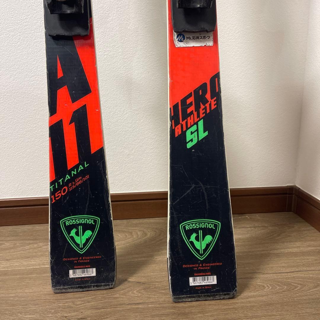 ROSSIGNOL HERO ATHLETE SL150 スキー板