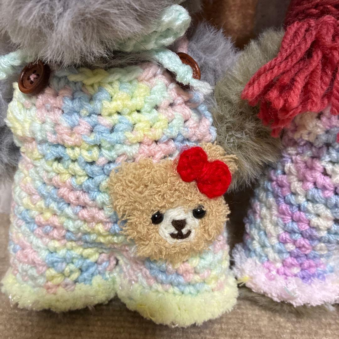 カスタマイズ可能❣️クマさんあみぐるみ