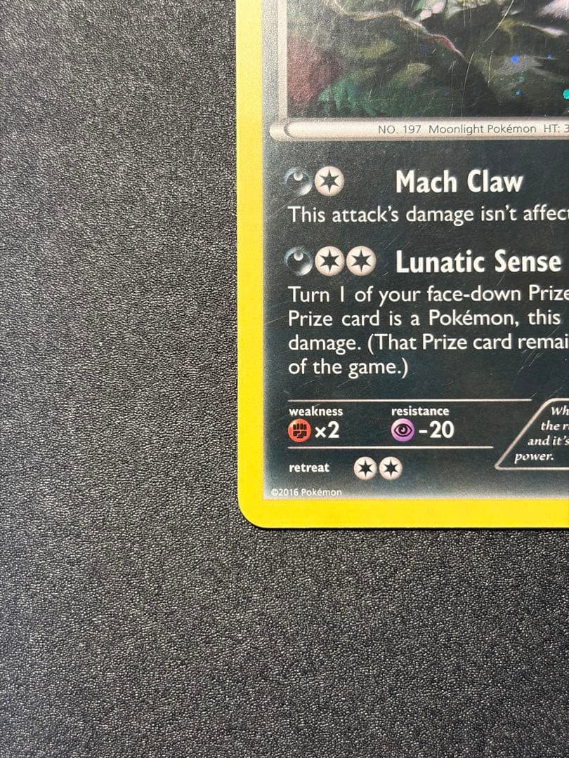 ブラッキー：ナイトバトル PROMO XYプロモ