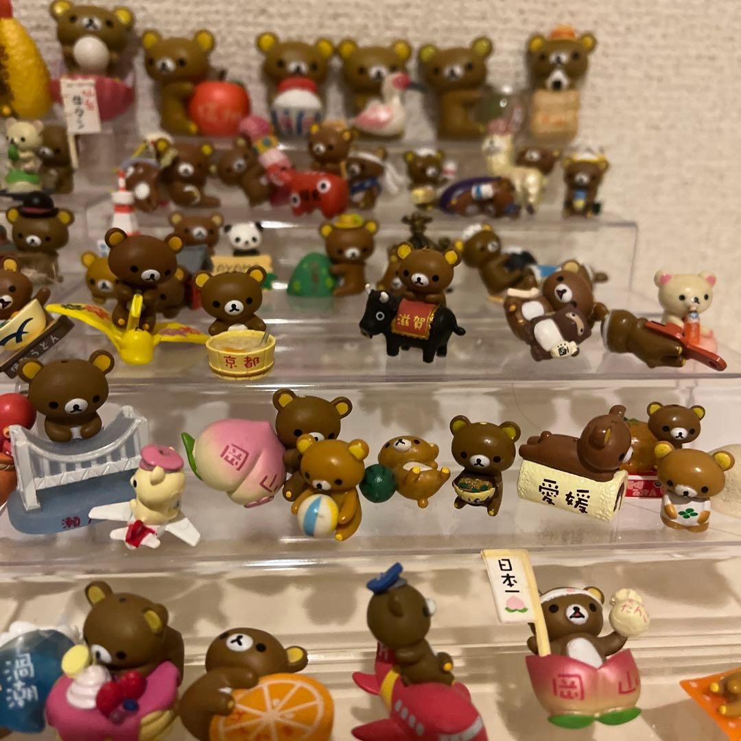 ご当地リラックマ　マスコット　フィギュア 約80体セット