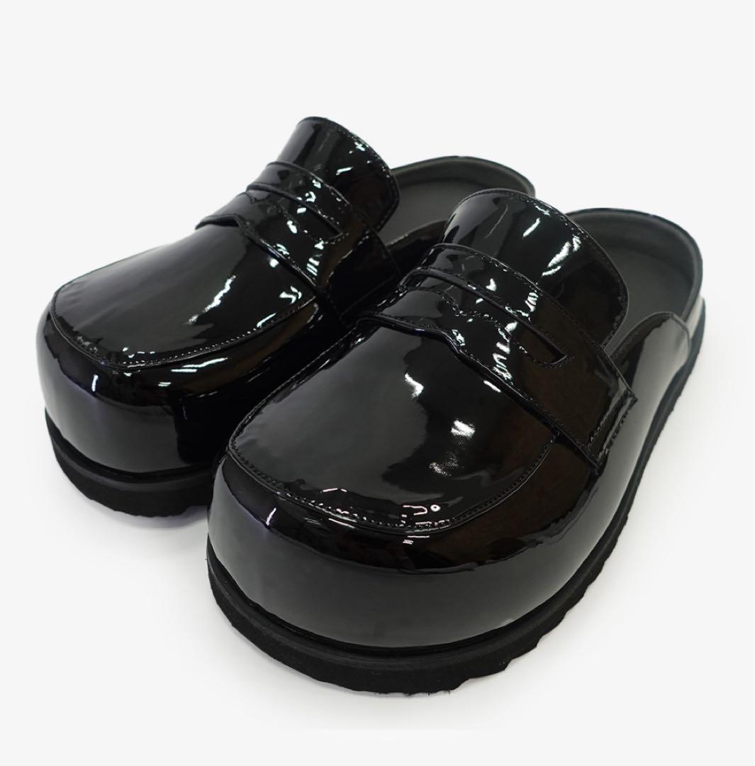 ラクバキ　ローファーサボ　エナメル