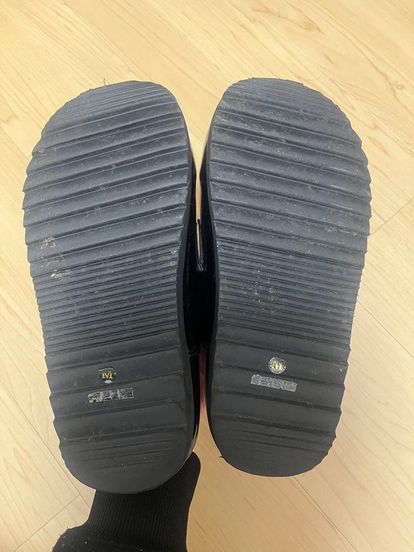 ラクバキ　ローファーサボ　エナメル