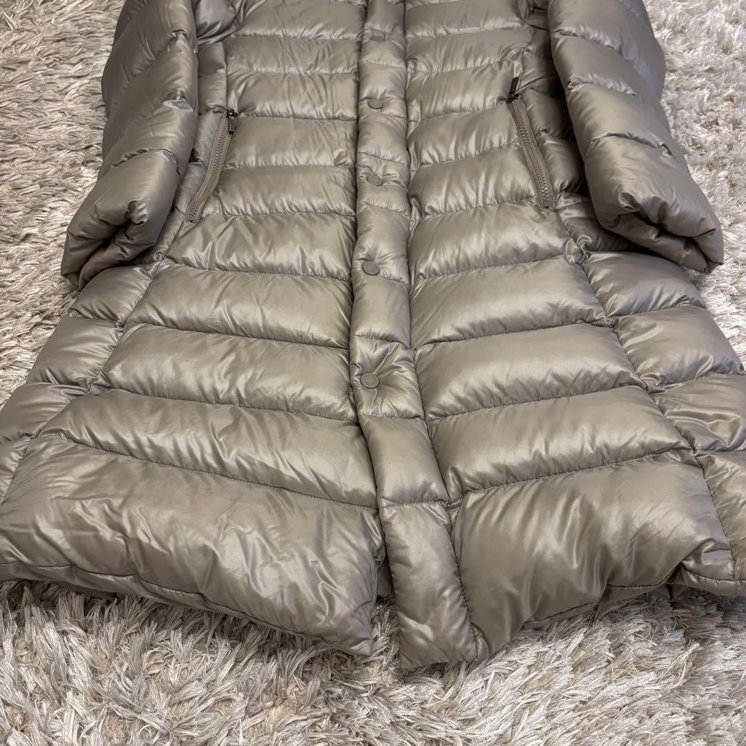 美品　ザノースフェイス　ダウンコート　ロングダウンジャケット　フーデッドダウン