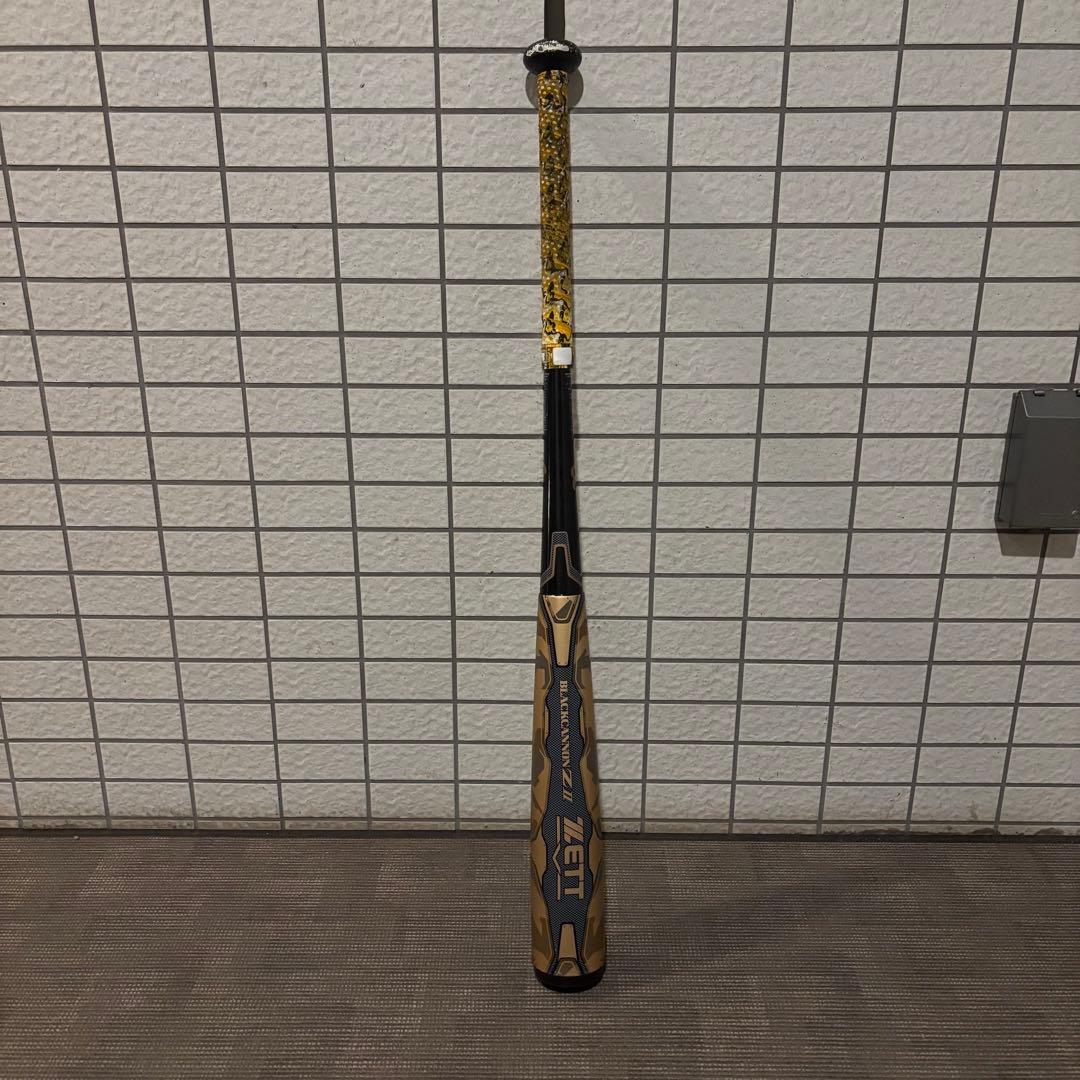 ゼット ZETT 軟式バット ブラックキャノンBLACK CANNON Z II
