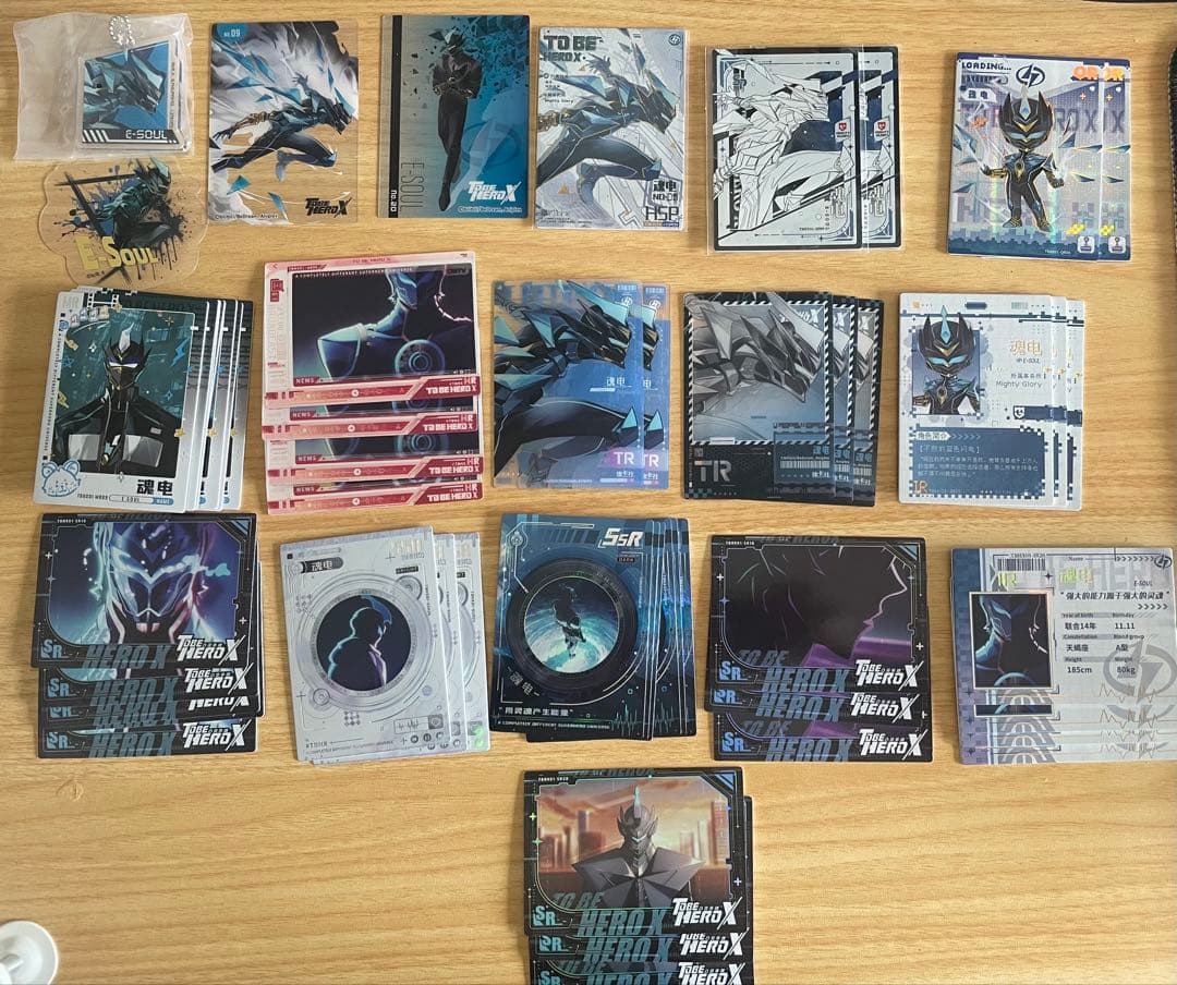 TO BE HERO X 魂電トレカ他セット