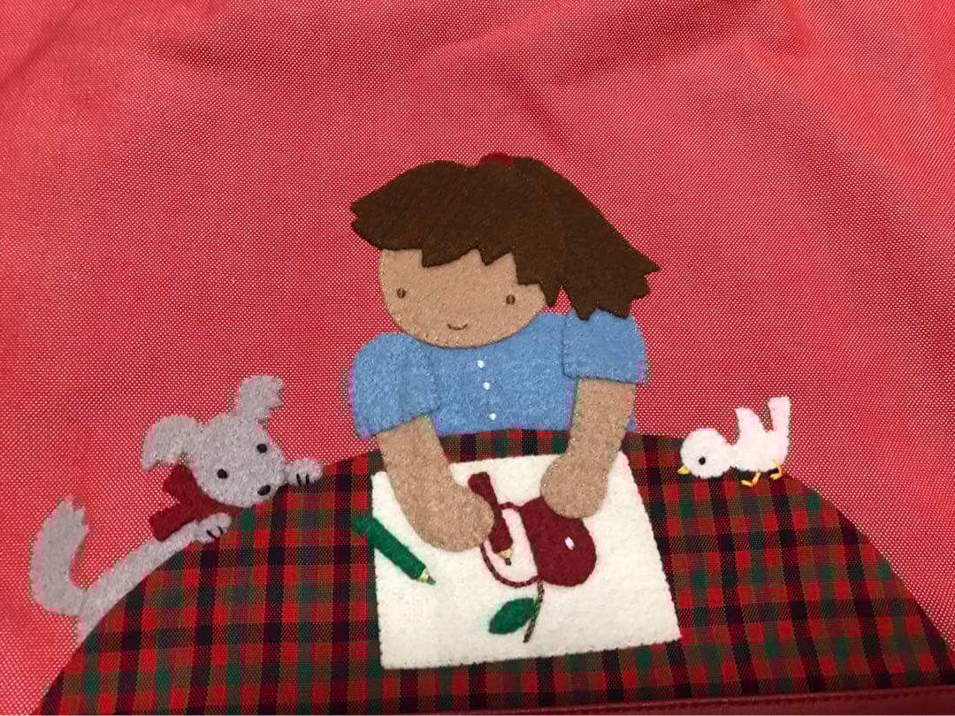 ファミリア　デニムバッグ　ブック入れ　新品未使用