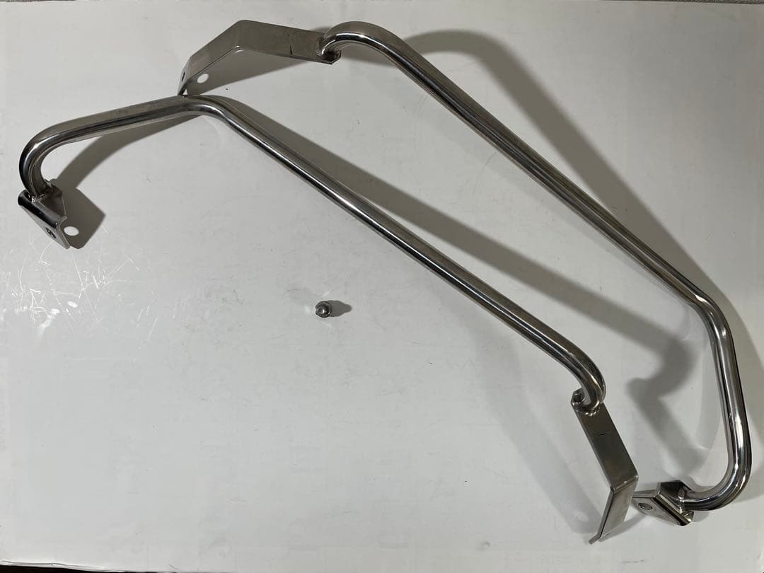 SR400 シムズクラフト クラシカルフェンダー サイドバッグサポートバー