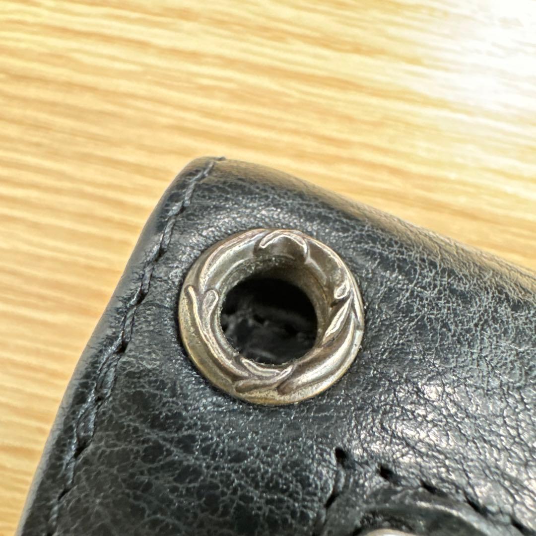 クロムハーツ　長財布　黒　美品✨