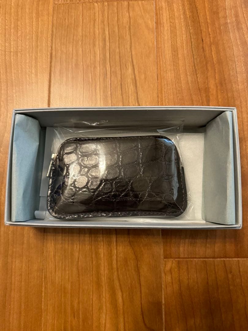 新品未使用　ワイルドスワンズ　ミナス　クロコ（チョコ）　WILDSWANS