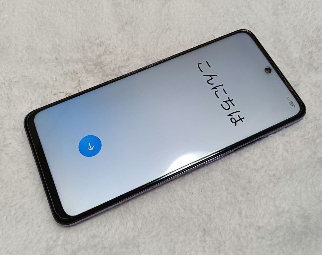 美品　OPPO A3 5G パープル 本体　A402OP