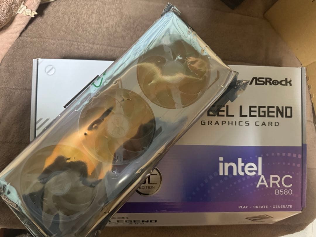 グラフィックボード・グラボ・ビデオカード ASRock STEEL LEGEND intel ARC B580