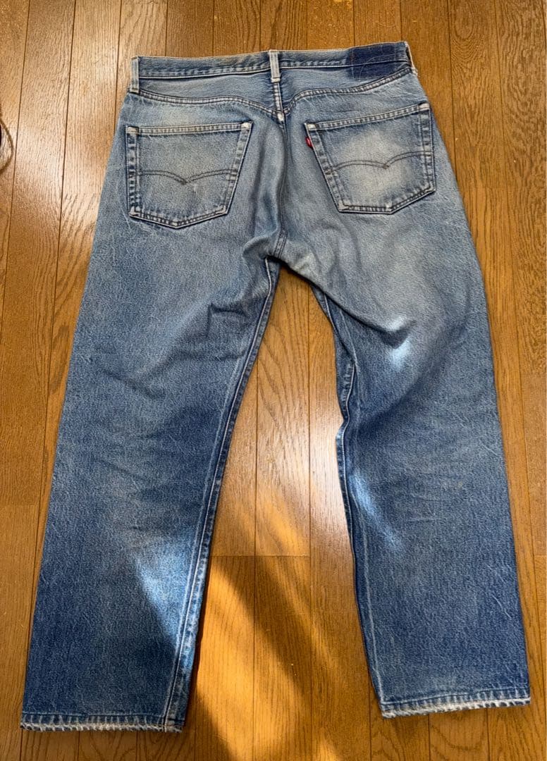 Levi's 501赤耳 オリジナルw86cm 裏ボタン524