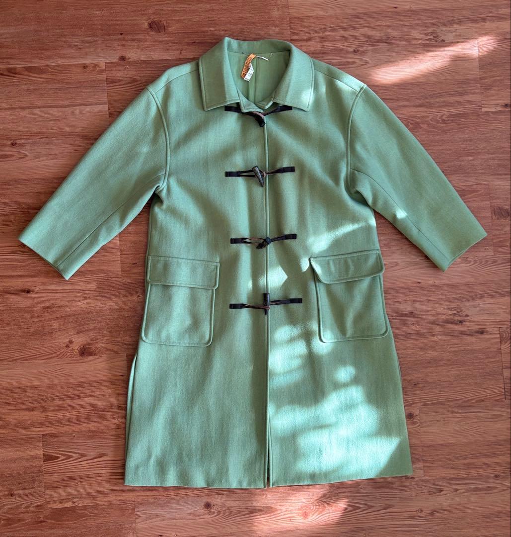 Mila Owenロングダッフル　コート　グリーン