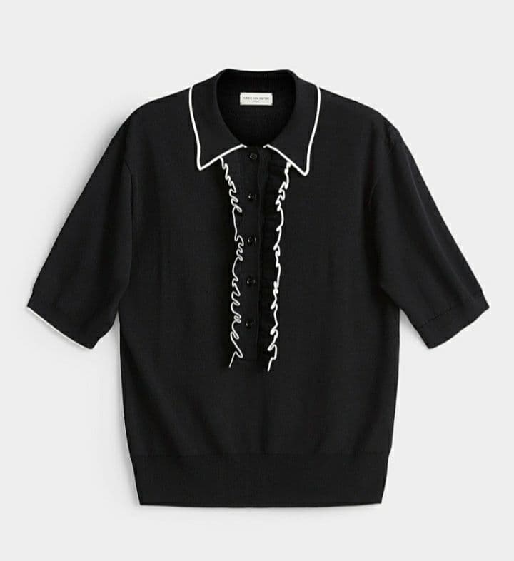 新品未使用★ドリスヴァンノッテン　ニットポロ　DRIES VAN NOTEN
