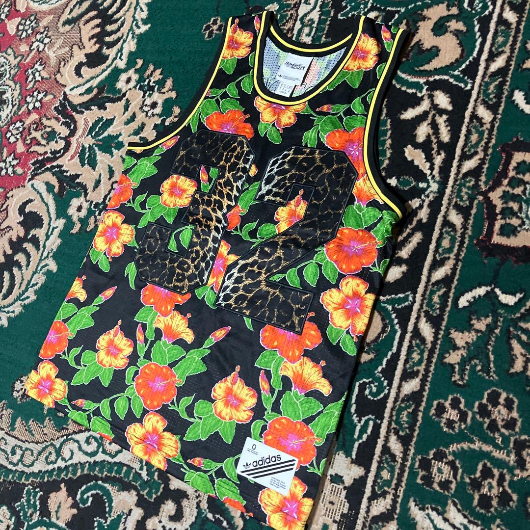 美品　adidas JEREMY SCOTT タンクトップ　ゲームシャツ　O