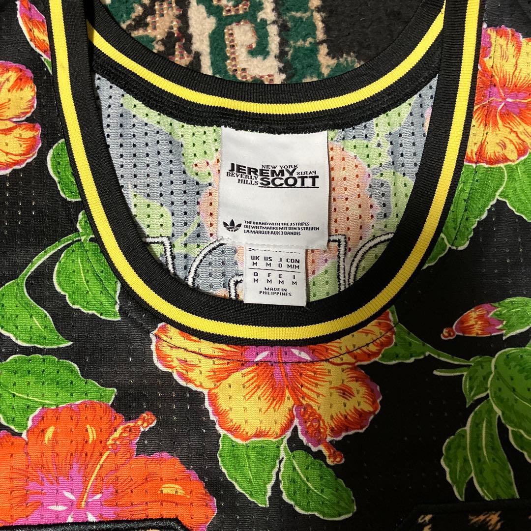 美品　adidas JEREMY SCOTT タンクトップ　ゲームシャツ　O