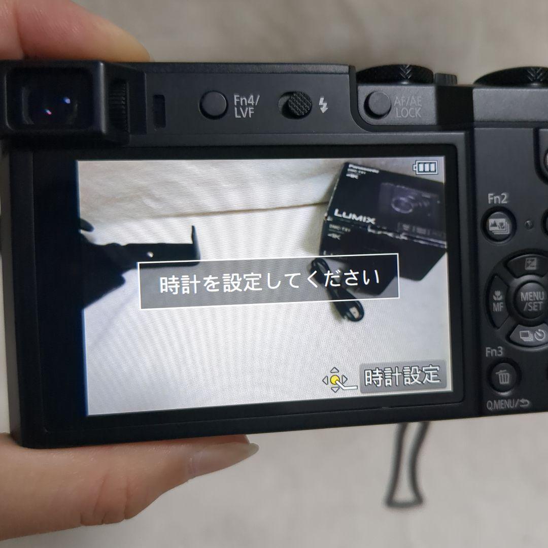 【美品】Panasonic LUMIX DMC-TX1 コンデジ　黒