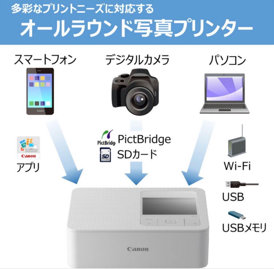 Canon SELPHY CP1500 コンパクトプリンター ピンク