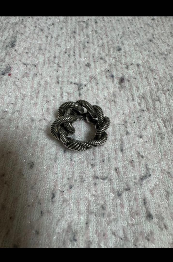 GUCCI GGワイヤーリング　ゴルメットリング