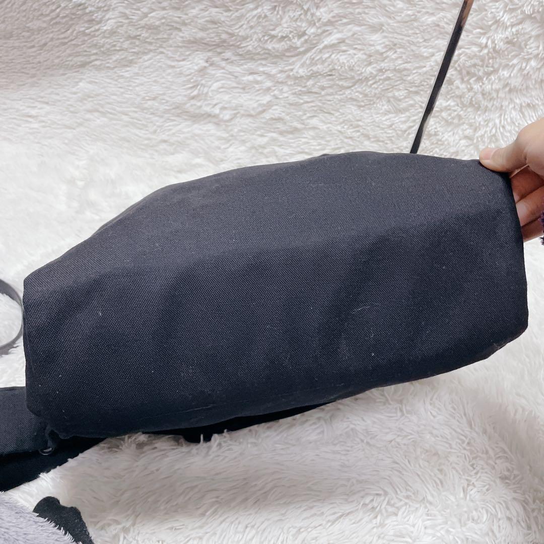 カンペール　リュック　ブラック　コットン　バックパック　レディース　大容量