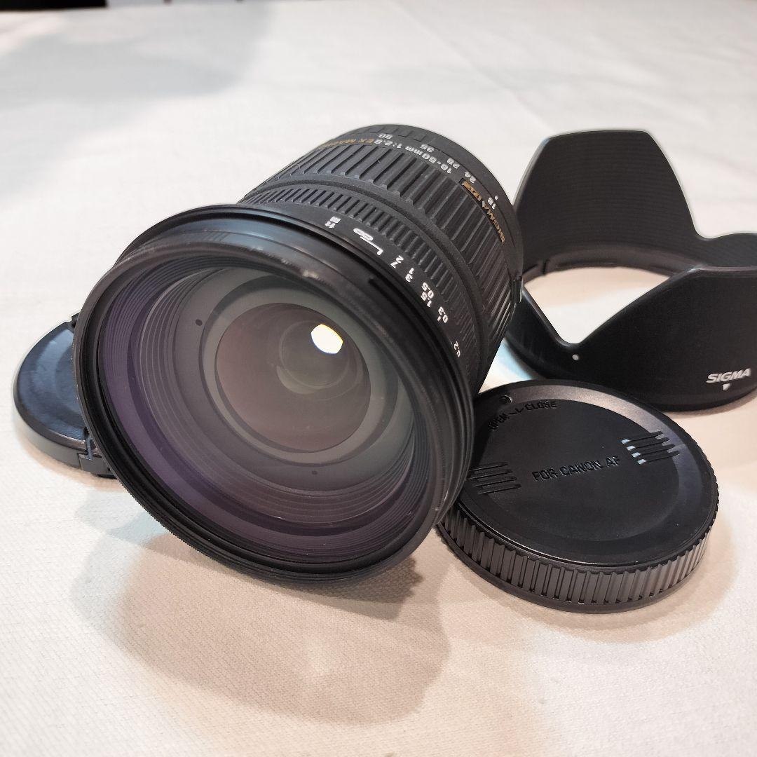 Sigma 18-50mm F2.8EX DC macro Canonマウント