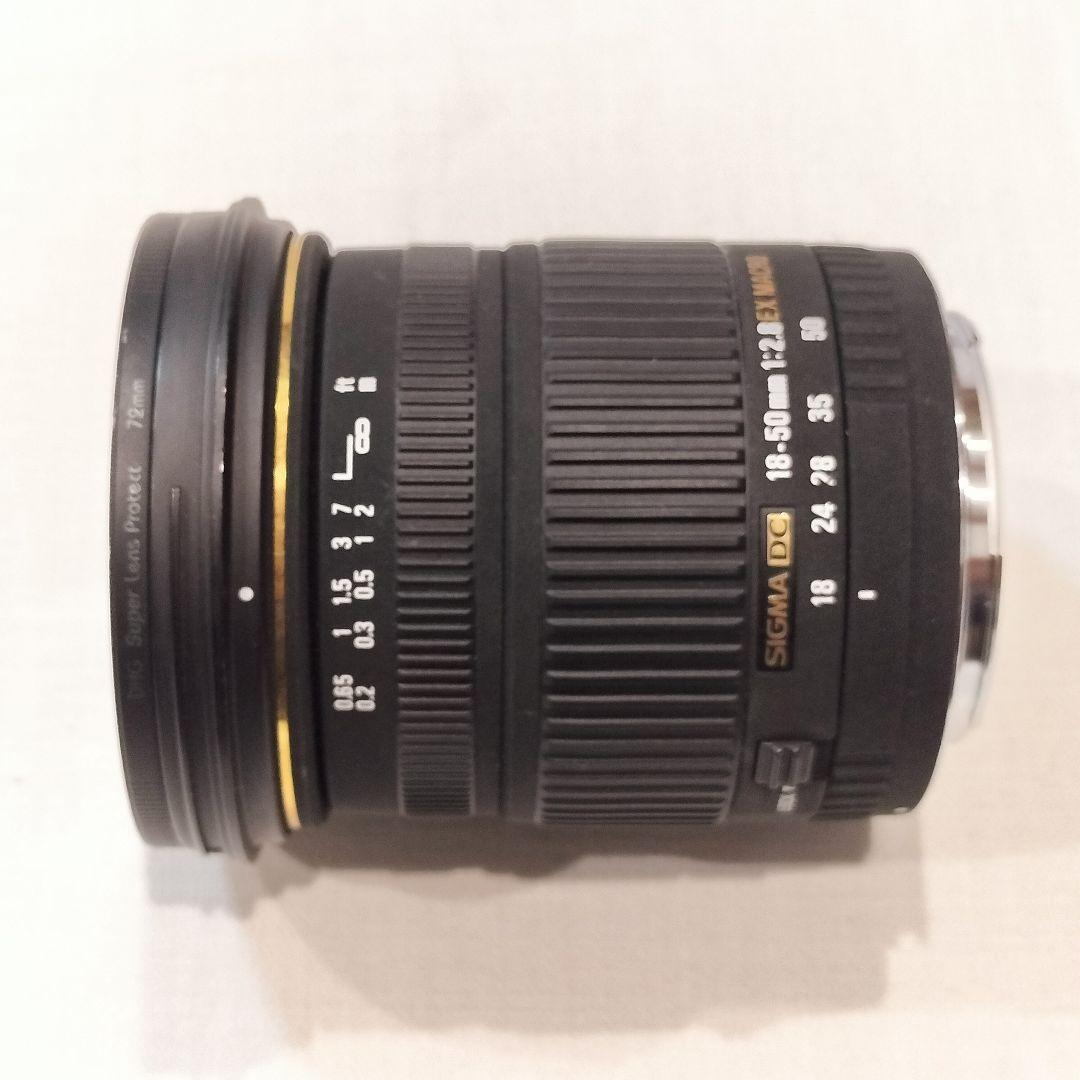 Sigma 18-50mm F2.8EX DC macro Canonマウント