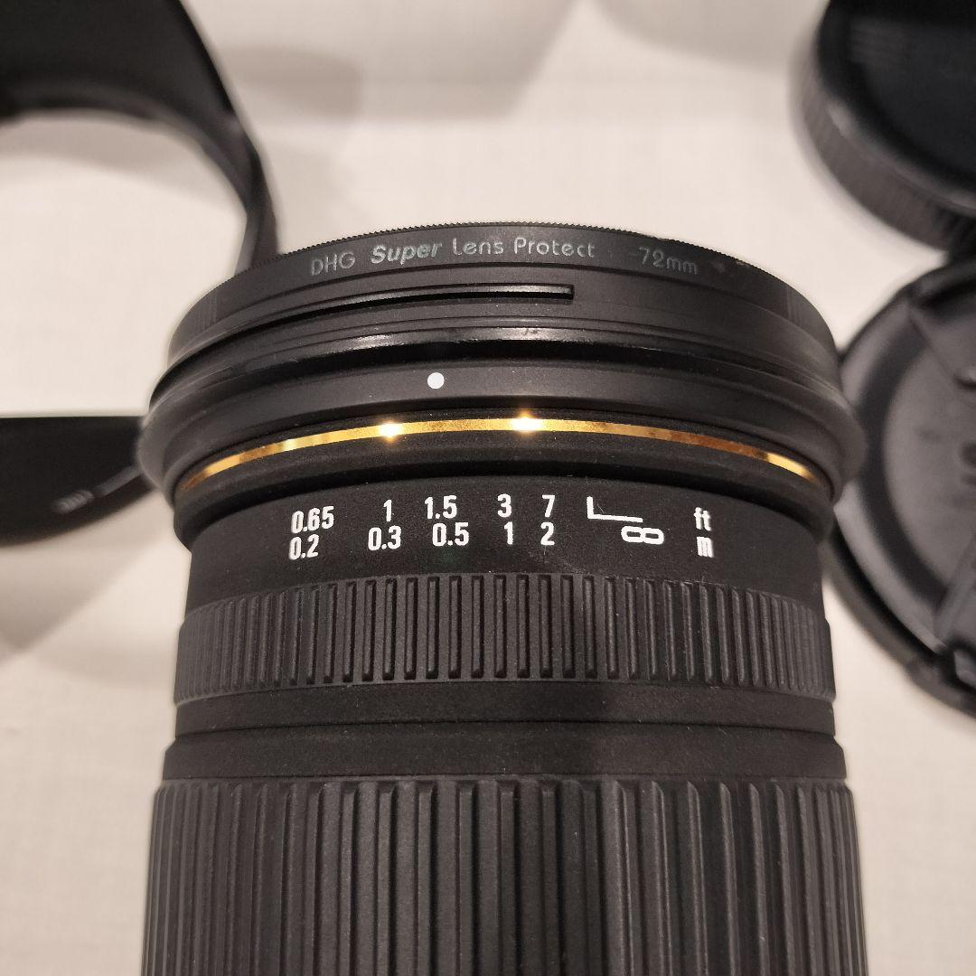 Sigma 18-50mm F2.8EX DC macro Canonマウント