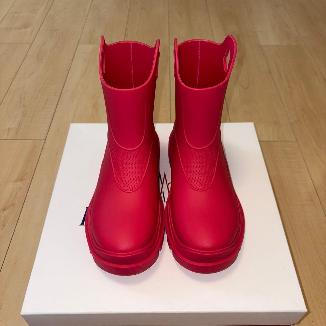 モンクレール MONCLER レインブーツ ピンク 37（約23.5~24cm）