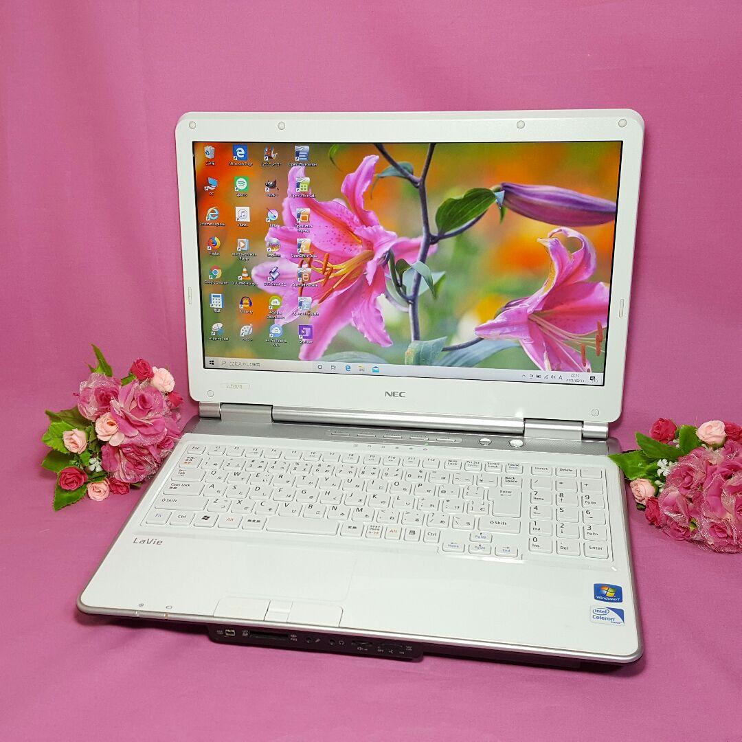 NEC✱LaVie✱Core-i3✱新Win10✱大容量✱Office✱テンキ