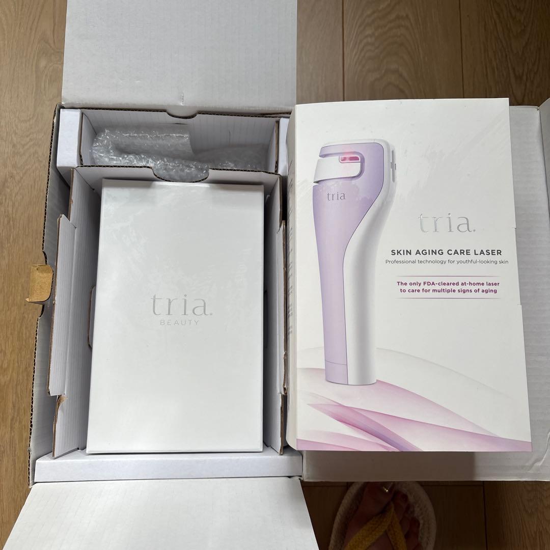 tria 美顔器 ピンク 充電器付き 未使用