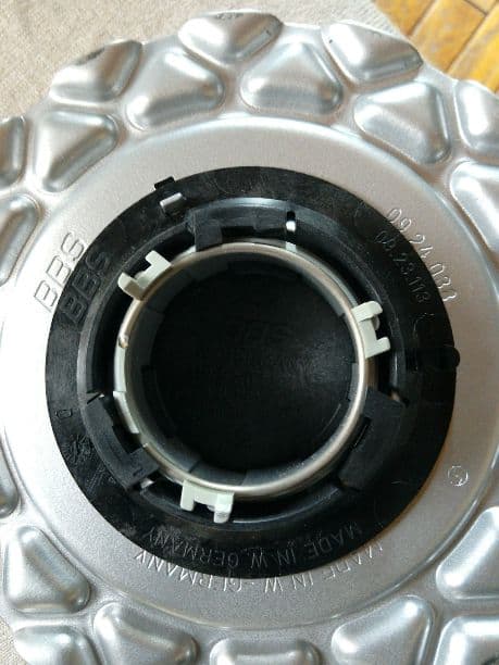  アロイホイール・クロススポークスタイル用BBSセンターキャップ