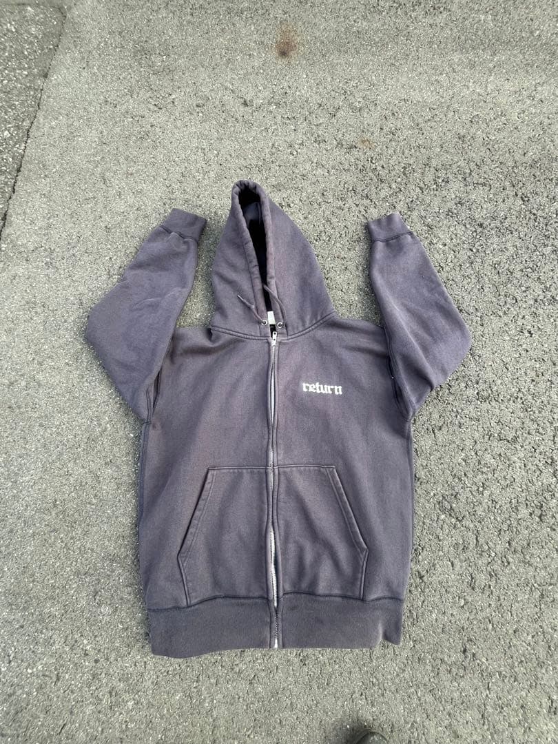 return official ジップアップパーカー ジップパーカー
