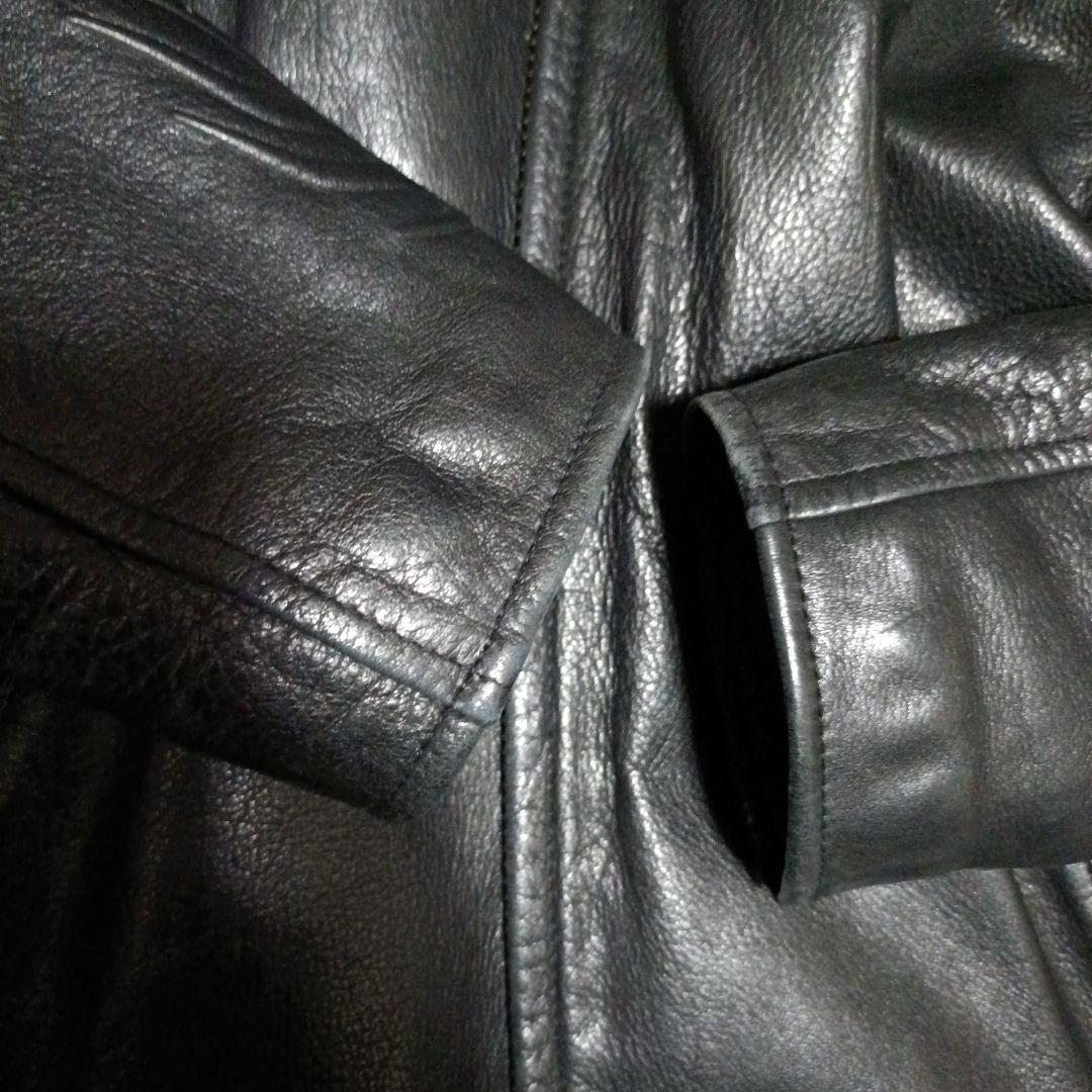 希少　Wind Armor レザージャケット　スカル　ファイヤー　本革