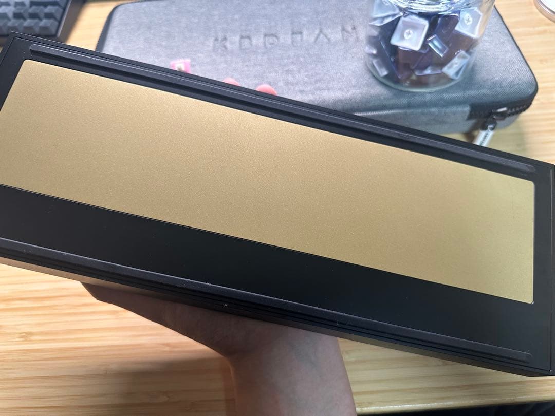 キーボード Tofu65 2.0 + Cerakey + durock WhiteLotus