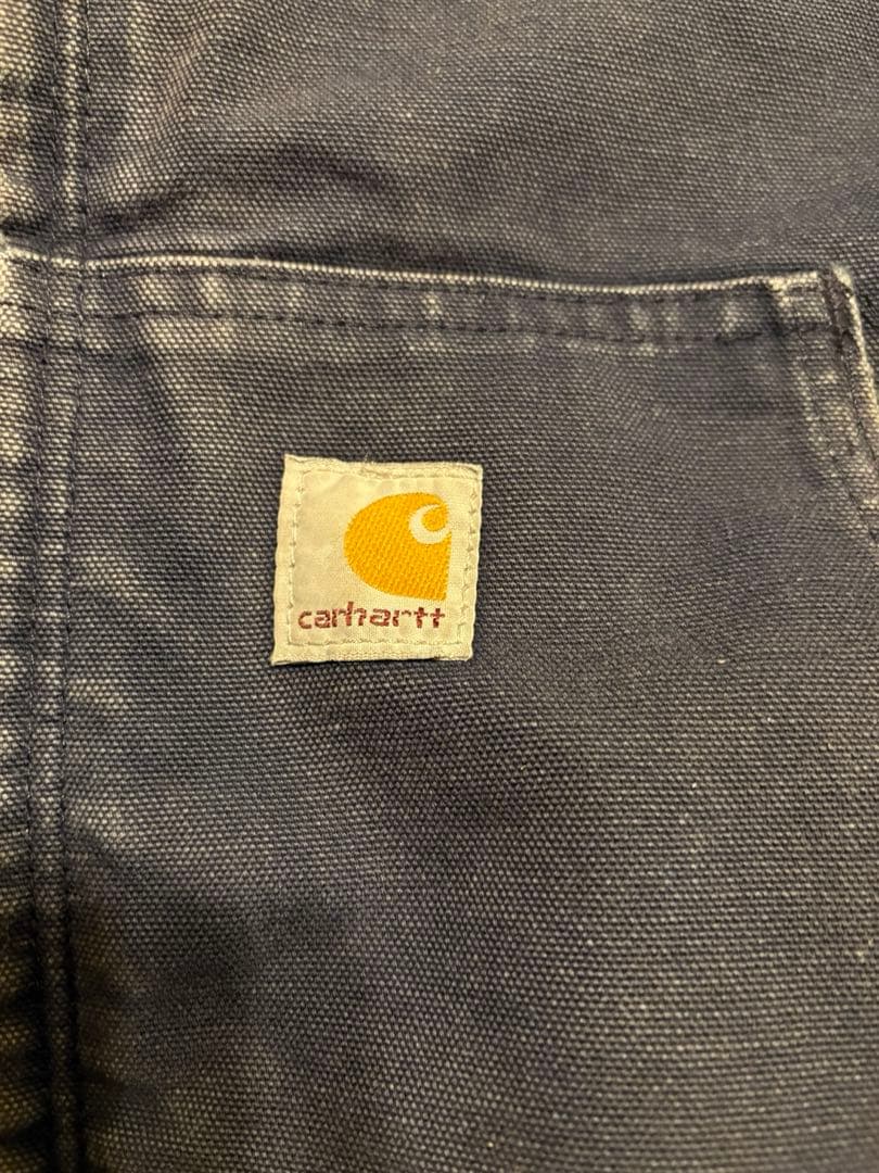 Carhartt アクティブジャケット ネイビー フェード ビッグサイズ