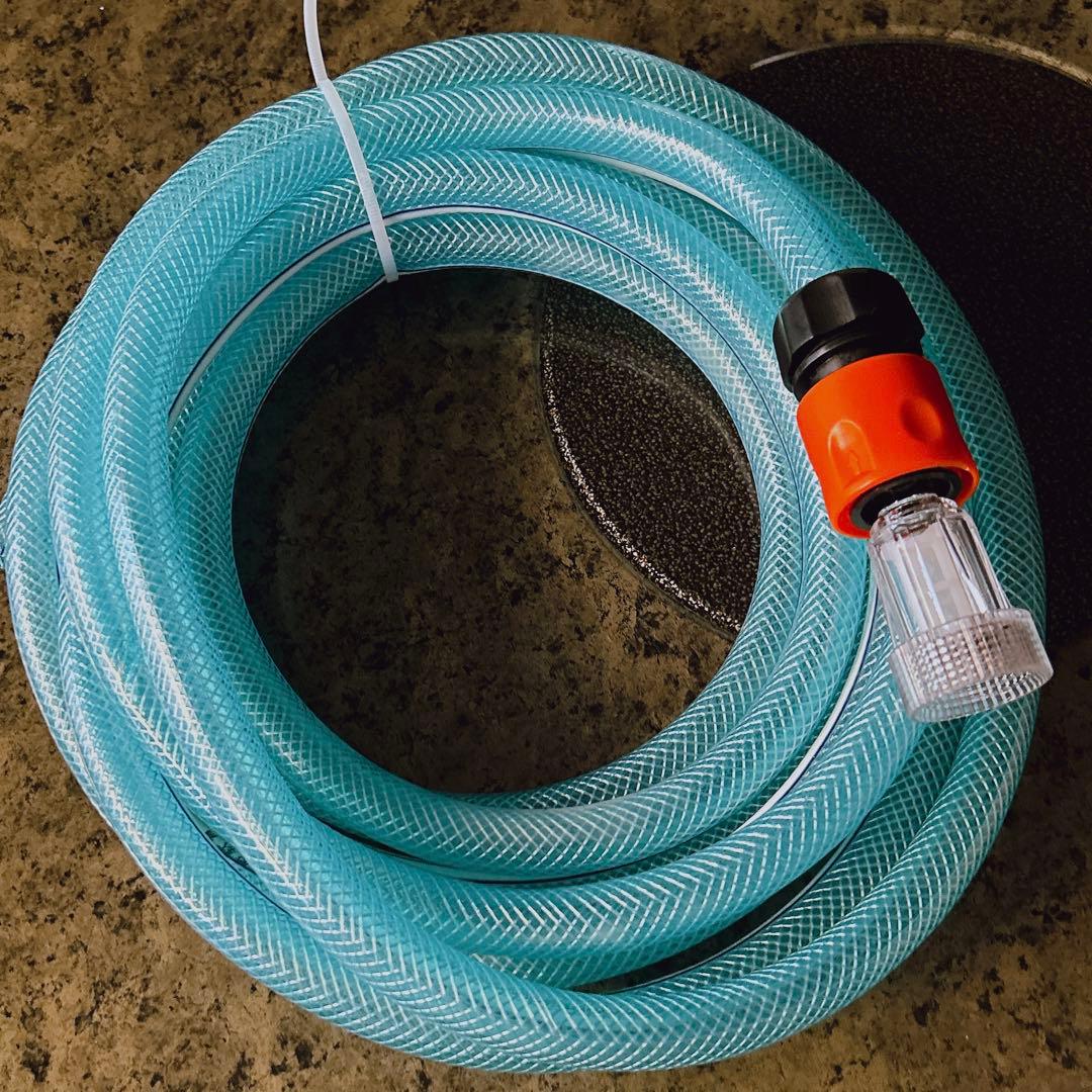 ケルヒャー用 給水口フィルター 自吸用ホース 高圧洗浄機 5m 太さ12mm