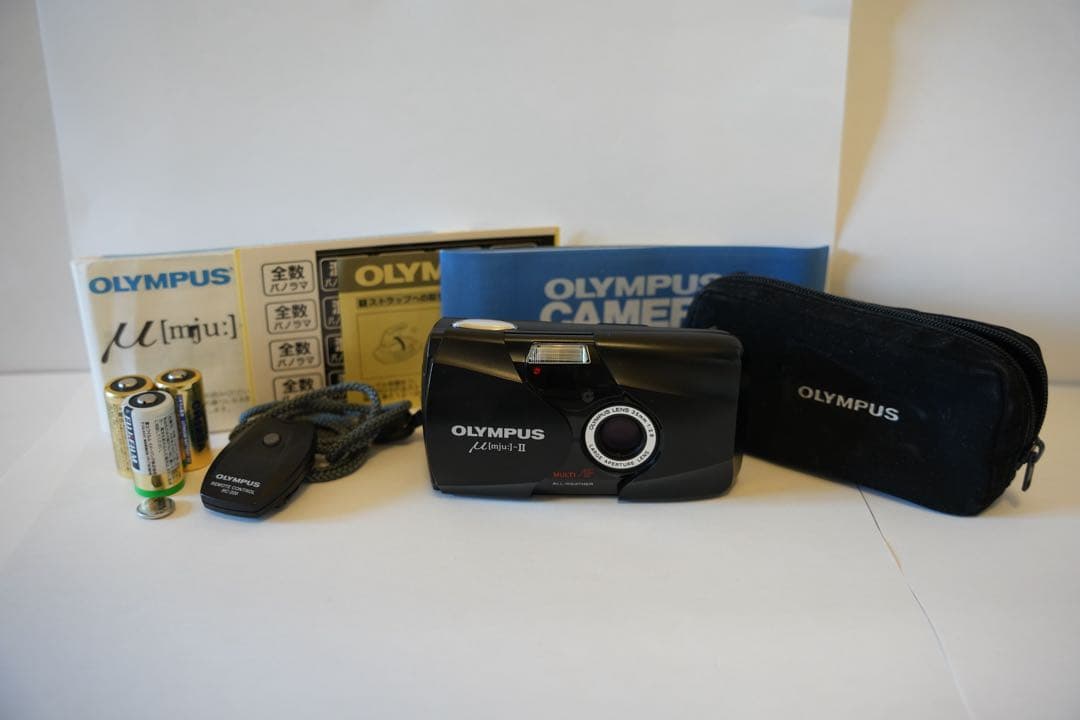 美品　Olympus μⅡ リモコン付き