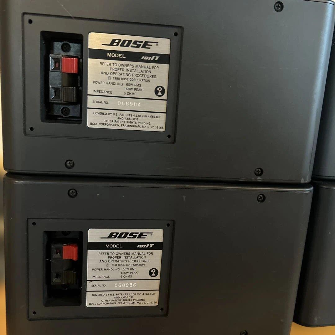 BOSEスピーカー４個(音確認済)