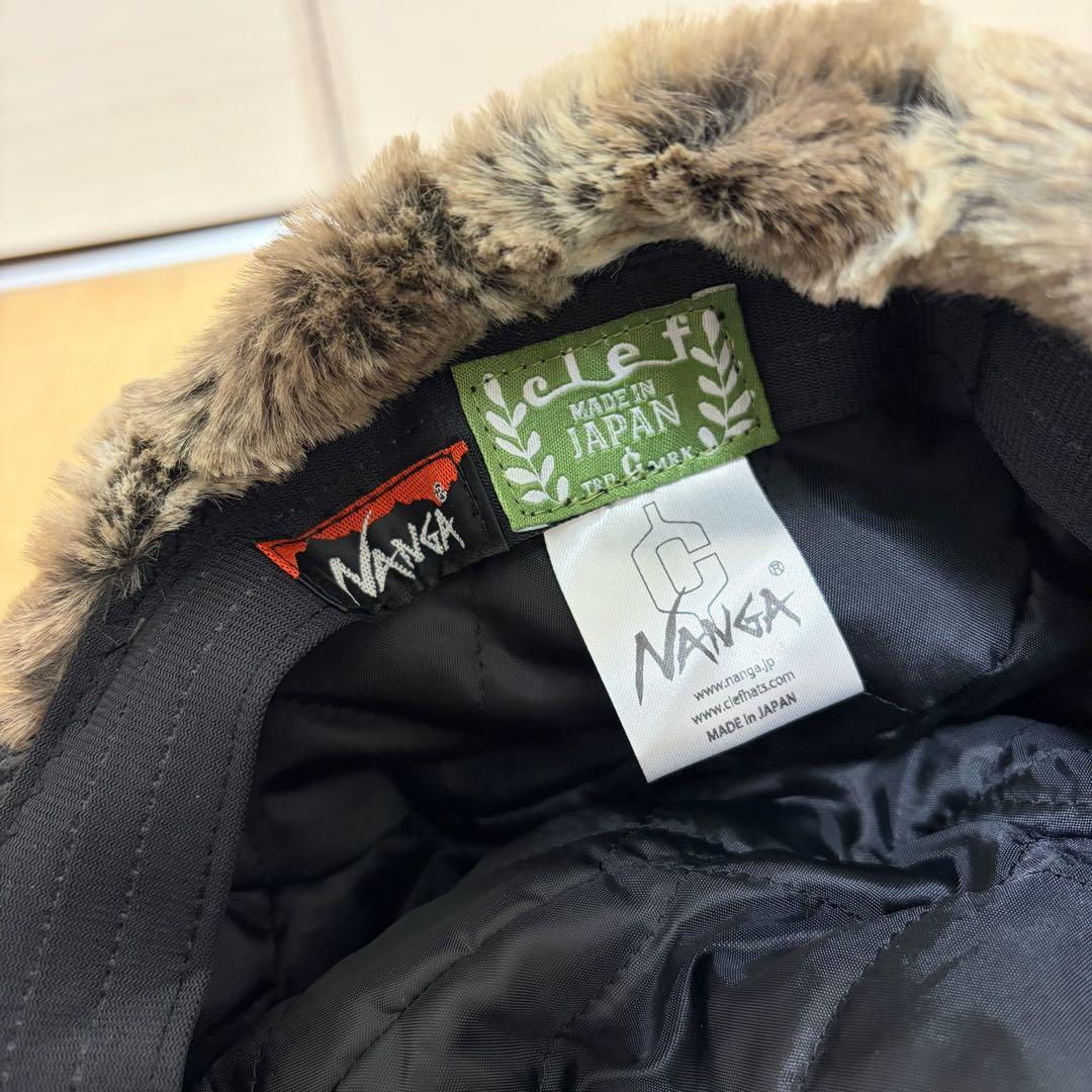 NANGAxClef CORDY DOWN BOA CAP ナンガ