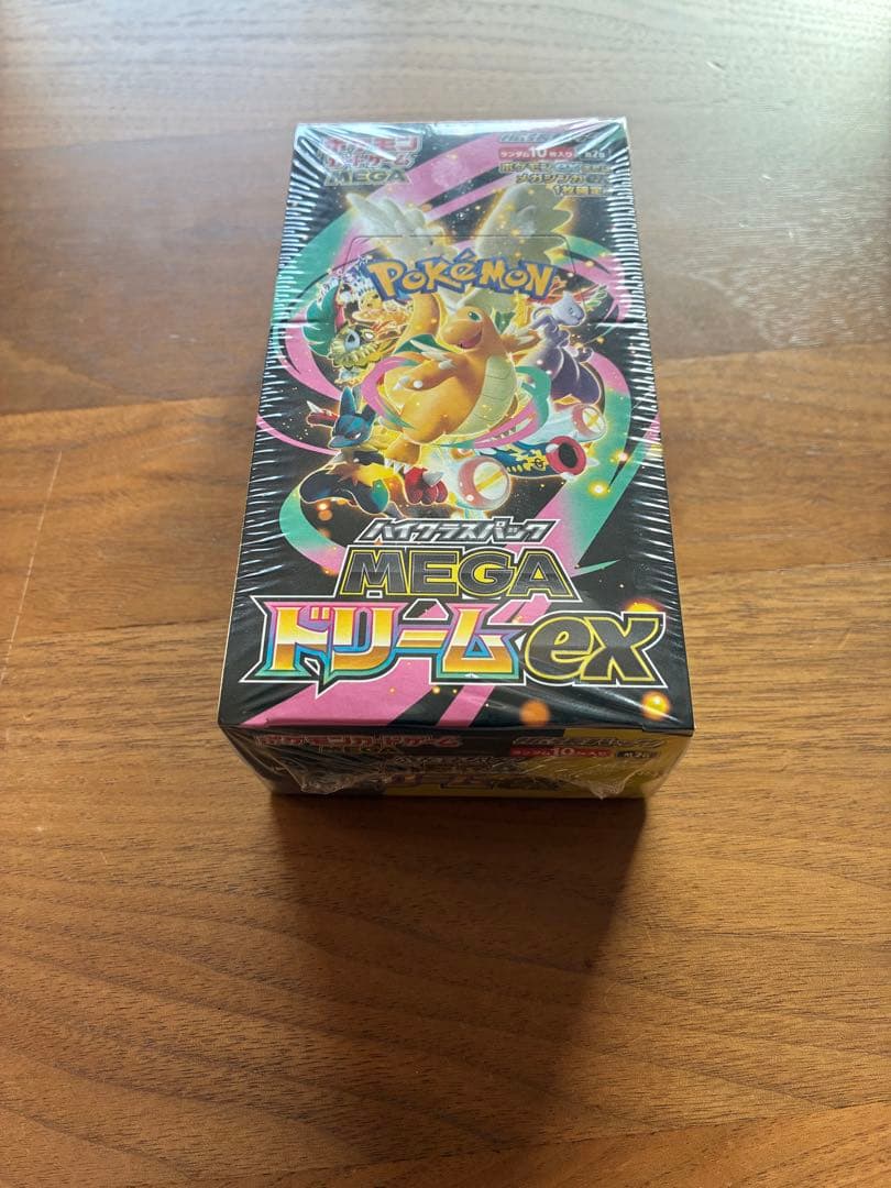 ポケカ MEGAドリームex 1BOX シュリンク付き