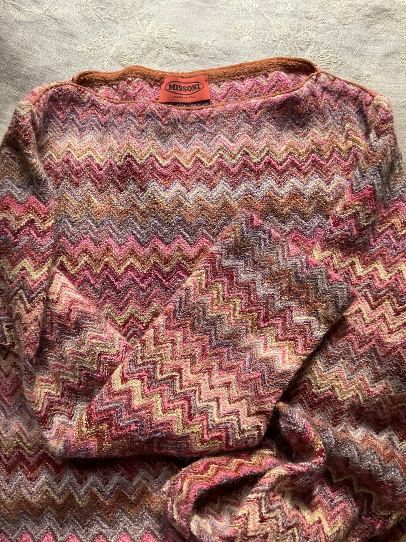 MISSONI チュニック　M〜L モヘア&newウール　正規品　伊勢丹購入
