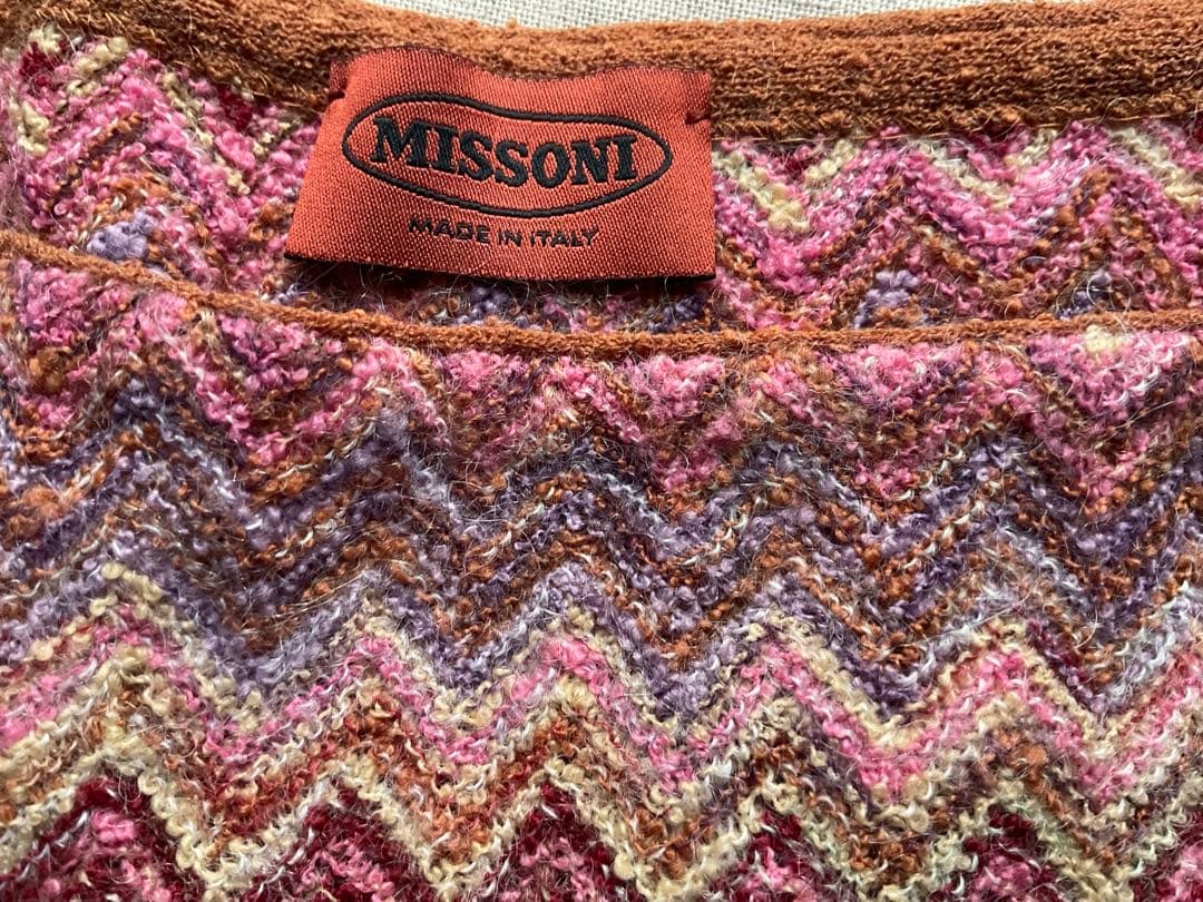 MISSONI チュニック　M〜L モヘア&newウール　正規品　伊勢丹購入