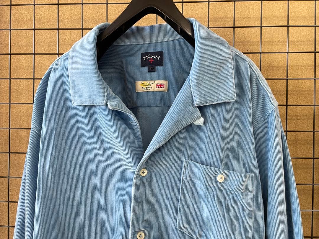 NOAH brisbane moss ノア ブリスベンモス コーデュロイシャツ
