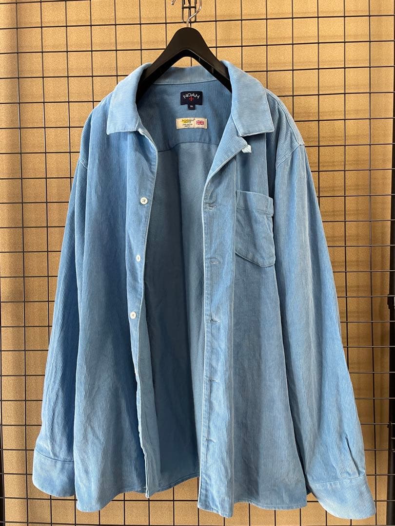 NOAH brisbane moss ノア ブリスベンモス コーデュロイシャツ