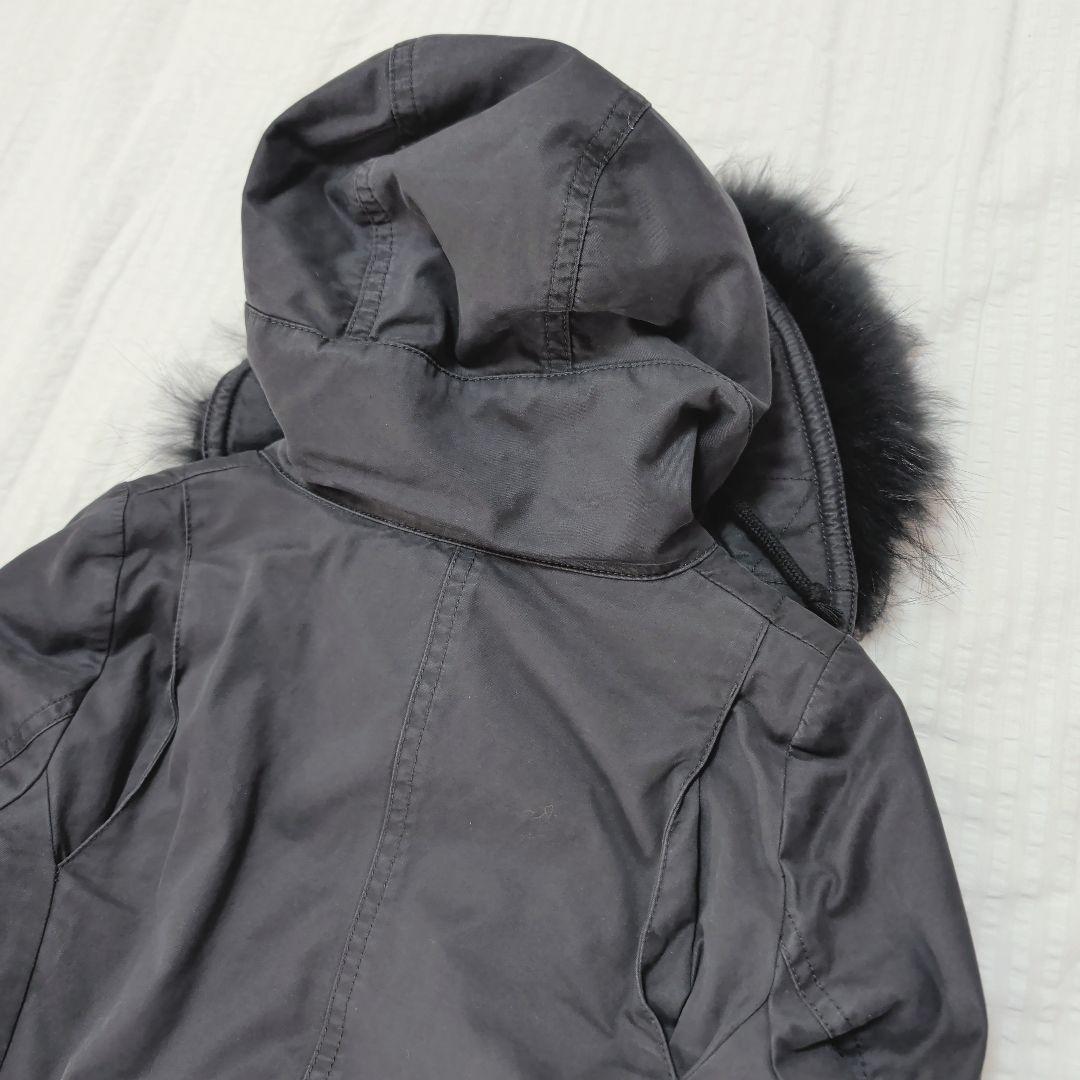 バーバリーブルーレーベル ミリタリージャケット 短丈 N-2B