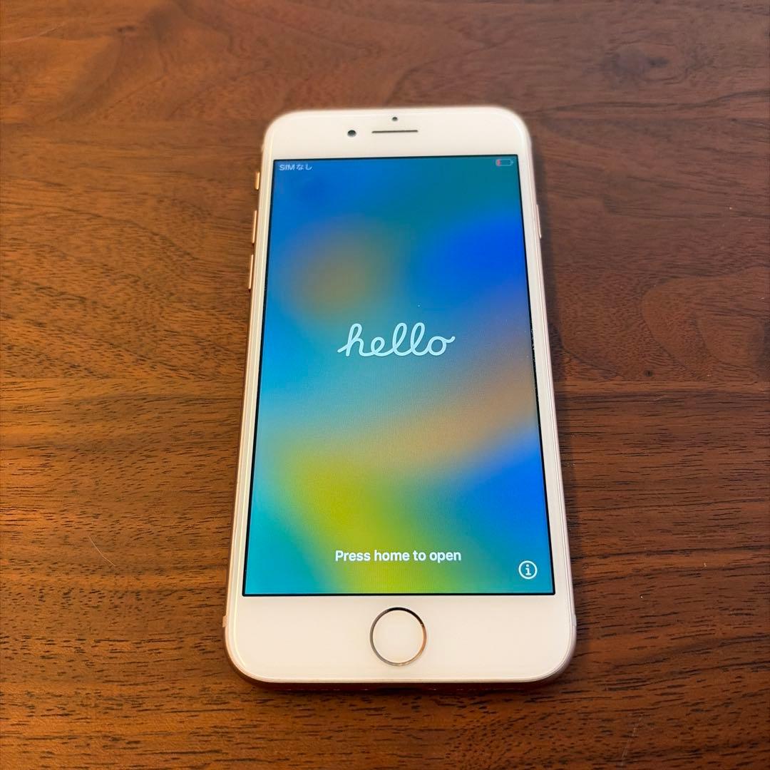 iPhone8 64GB 本体 ピンクゴールド　バッテリー交換済み