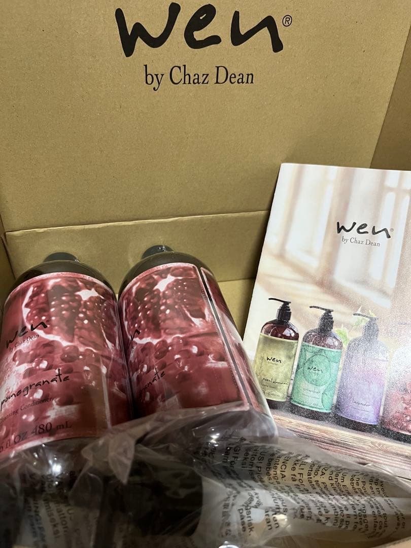 新品wen ウェン クレンジングコンディショナー ザクロ 480ml×2本