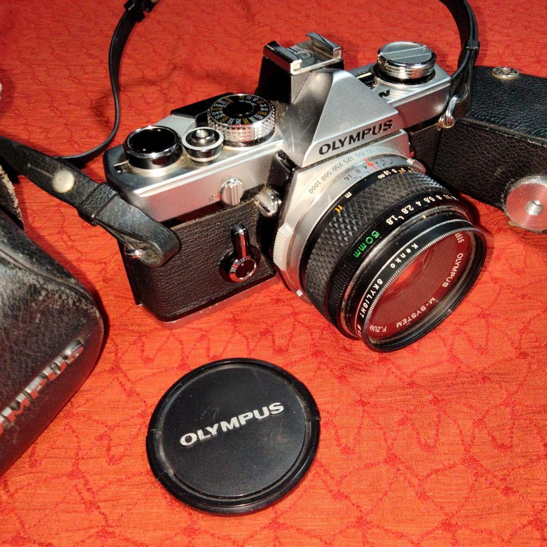 OLYMPUS M -1(149183)フィルムカメラとKako228フラッシュ