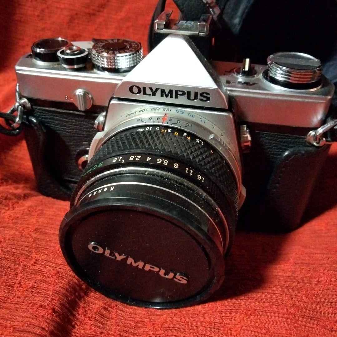 OLYMPUS M -1(149183)フィルムカメラとKako228フラッシュ