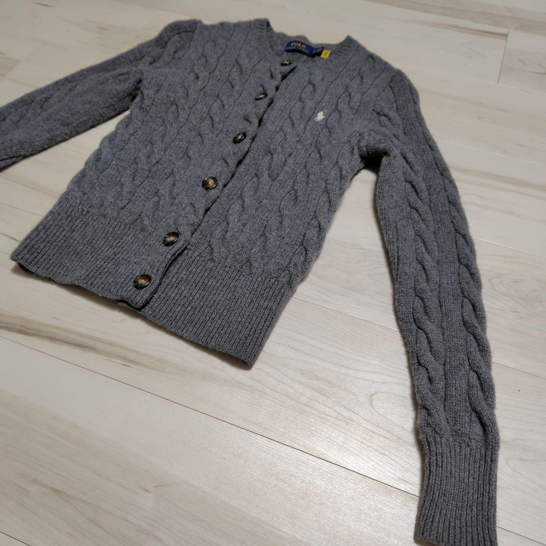 Ralph Laurenケーブルニットカーディガン